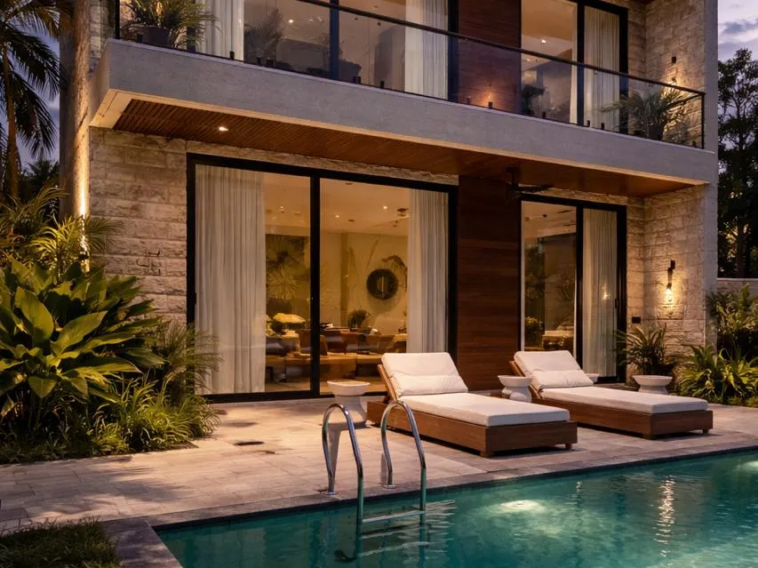 White Residence, Villa 231 — villa facade